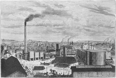 Deutsch Company, the Factory at Rouen, illustration from 